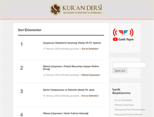 Tablet Screenshot of kurandersi.com